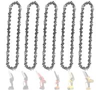 5 Pack 4 Inch Chainsaw Chain Fit Stihl GTA 26-1/4" Pitch .043" Gauge 28 Drive Links- 4 Inch Replacement Chains Fits STIHL GTA 26 Mini Chainsaw Pruner for Wood Branch Cutting