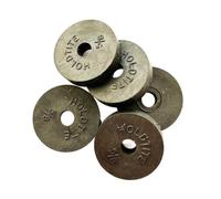 5 Pack 5/8" Flat Tap Washers (21.5mm OD) Rubber