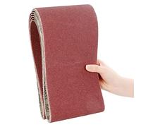 5 Pack 6 x 48 inch Sanding Belts 80 Grits Aluminum Oxide Sander Belts for Belt Sander