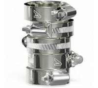 5 Pack - 70mm > 90mm Worm Drive 304 Stainless Steel Hose Pipe Clamps Clips