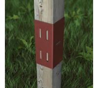 5 Pack 75X75 (3") Fence Post Extender Easy Grip Extension