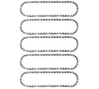 [5 Pack] 8 Inch Chainsaw Chain 3/8" LP Pitch .050" Gauge 33 Drive Links Chainsaw for Sun Joe SWJ800E/SWJ806E, Greenworks 20302/20672, Earthwise, Portland 62896, Oregon S33