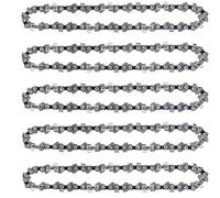 5 Pack 8 Inch Chainsaw Chain 33 Drive Links .50" Gauge, .3/8" Pitch Replacement Chains Fits for 8 Inch Mini Chainsaw Pole Saw Chain