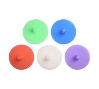 5 Pack 86mm Silicone Fermentation Lids Set for Wide Mouth Jars Leak Proof Airlock Covers for Pickle Vegetable Ferment Storage(A)
