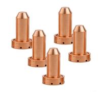 5-Pack 9-8253 120Amp Plasma Cutter Tips and Nozzles for Thermal Dynamics for SL60 & for SL100, Copper Cutting Torch Consumables Replacement