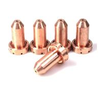 5-Pack 9-8253 Plasma Cutting Tips, 120Amp Copper Nozzles for for Thermal Dynamics SL60, Stand Off Consumables