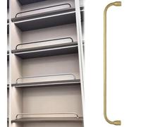 5 Pack Adjustable Anti-Fall Shelf Guard Rails, Versatile Wire Fence for Shoe Racks, Bookcases & Entryways, 16-39in Long, Perfect for Home Organization (B, 55cm/1.8ft)
