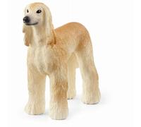 5 Pack - Afghan Hound Toy Animal Figure, Gray & White, Ages 3 & Up - 13938
