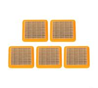 5 Pack Air Filter Compatible with GX50 GX-50 47.9CC 4-Stroke Engine Replacement Part 80x70x20mm for Lawn Mower Yard Equipment Strict Quality Control for Optimal Performance and Fuel Efficiency
