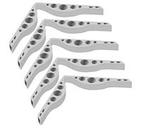 5 Pack Anti Fog TPR Nose Bridge Face Cover Nose Support Clip, Avoid Glasses Fog and Mask Nose Bridge Clip (Grey)