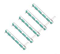 5-Pack B103 10K Ohm Slide Linear Potentiometer - Carbon Film Variable Resistor, 75mm Travel, 0.25W, for Audio Mixer Faders & Industrial Con
