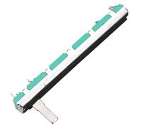 5-Pack B103 Slide Linear Potentiometer 10k Ohm Variable Resistor Having Carbon Film Element 75mm Length 0.25w Power Rating for Audio Mixer Faders Plus Industrial Control Applications