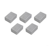 5 Pack BBQ Grill Brick Griddle Cleaner Set Stone Scraper, For Barbecue Cleaning Pumice Block Commercial Grade Non-Slip Grip Grease Remover