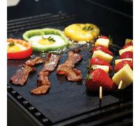 5 Pack Bbq Grill Mat Non Stick Reusable Baking Mats For Outdoor Cooking Sheets