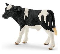 5 Pack - Black & White Holstein Calf Toy Animal Figure, Ages 3 & Up - 13798