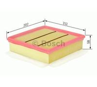 (5 pack) BOSCH CAR AIR FILTER S0049 - F026400049