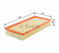 (5 pack) BOSCH CAR AIR FILTER S0144 - F026400144