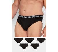5 Pack Briefs BadRhino Black L