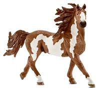5 Pack - Brown & White Stallion Toy Animal Figure, Ages 3 & Up - 13794