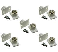 5 Pack Burglar Alarm Door Contact Detectors, Wired White Quick Fit Contacts - Professional Quality