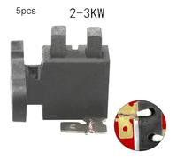 5-Pack Carbon Brush Holder for 2-3 kW & 5-8 kW Generators, Compatible with 168F/188F Models, Black, Electrical Conduction