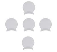 5-Pack Clarinet Oboe Thumb Rest Cushions - Comfortable, and ive White Rubber Pads - Sore Thumbs and Maintain Correct Finger Position - for Woodwind Instrument Players