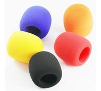 5 Pack Colorful Microphone Windshield, Microphone Windscreen Foam Covers, for Shure SM58 Beta58A PGA58