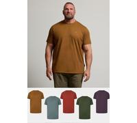 5 Pack Core T-Shirts BadRhino Fawn XL