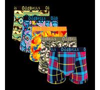 5 Pack Cotton Boxers OddBalls Multi L