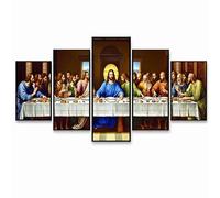5 Pack Diamond Art Kits Adults （Three Sizes）, The Last Supper Diamond Painting, Full Drill Man Paint by Numbers for Adults, Wall Art Gems Paintings for Bedroom Office Room Decor Gifts PZSH-2111