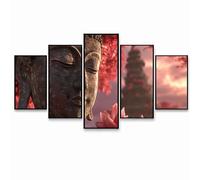 5 Pack Diamond Art Kits Adults （Three Sizes） Zen Diamond Painting, 5D DIY Full Drill Flower Paint by Numbers for Adults, Wall Art Gems Paintings for Bedroom Office Room Decor Gifts for Women PZSH-2301