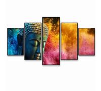 5 Pack Diamond Art Kits Adults （Three Sizes） Zen Diamond Painting, DIY Full Drill Landscape Paint by Numbers for Adults, Wall Art Gems Paintings for Bedroom Office Room Decor Gifts for Women PZSH-3960