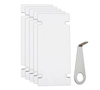 5 Pack Double Sided Mounting Tape for Ring Battery Video Doorbell 2024 Release with Doorbell Key for Reliable Attachment on Multiple Surfaces