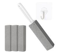5-Pack Duck Toilet Cleaner, Long Handle Limescale Remover, Toilet Bowl Cleaner with Pumice Stones for Hard Water Stains, Bathroom, Kitchen, Pool Tiles (34.5 cm)