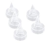 [5-Pack Duckbill Valve Replacement Kit for Baby Pump - Food Grade Silicone Valves, Easy-to-Clean, Safe and Soft Baby Pump Accessories]