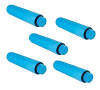 5-Pack EFIELD Pex 1/2 Inch Male NPT Thread Bathroom Shower Test Plug, Blue Color, Reuseable,(PPSU1807120)