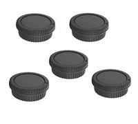 (5 Pack) EOS EF Rear Lens Cap Camera Body Cover Set, Camera Body Sensor Dust Protective Cover, EF EF-S Mount, Compatible with Canon EOS EF DSLR 1D 5D 6D 7D II III IV 90D 80D 4000D 2000D 1600D 1500D