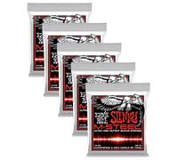 5 PACK Ernie Ball 2915 M-Steel Skinny Top Heavy Bottom Electric Strings 10-52