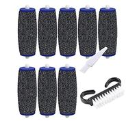5 Pack Extra Coarse Replacement Rollers For Amope Pedi Refills Electronic Perfect Foot File Pedi Hard Skin Remover Refills Include a clean brush