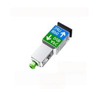 5 Pack FC Male to LC Female Fiber Optic Adapter, Round to Small Square Hybrid Coupler, Single Mode Hybrid Connector for Optical Power Meters & Test Equipment (SC(APC) M - SC(UPC) F)