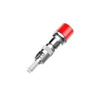 5 Pack FC Male to LC Female Fiber Optic Adapter, Round to Small Square Hybrid Coupler, Single Mode Hybrid Connector for Optical Power Meters & Test Equipment (ST Male to FC Female)