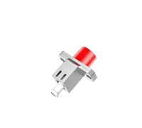 5 Pack FC Male to LC Female Fiber Optic Adapter, Round to Small Square Hybrid Coupler, Single Mode Hybrid Connector for Optical Power Meters & Test Equipment (FC-LC Metal Flange)