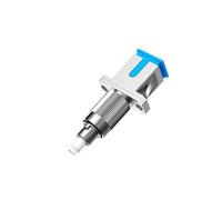 5 Pack FC Male to LC Female Fiber Optic Adapter, Round to Small Square Hybrid Coupler, Single Mode Hybrid Connector for Optical Power Meters & Test Equipment (FC Male to SC Female)