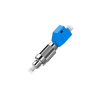 5 Pack FC Male to LC Female Fiber Optic Adapter, Round to Small Square Hybrid Coupler, Single Mode Hybrid Connector for Optical Power Meters & Test Equipment (FC Male to LC Female)