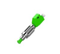 5 Pack FC Male to LC Female Fiber Optic Adapter, Round to Small Square Hybrid Coupler, Single Mode Hybrid Connector for Optical Power Meters & Test Equipment (FC(APC) M - LC(APC) F)
