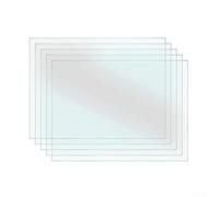 5 Pack FEP Release Film 240x380mm 0.15mm Thick for 3D Printer, 95% Transparency DLP LCD Resin Sheet Compatible with For Anycubic Photon For Elegoo Jupiter For Flashforge Foto