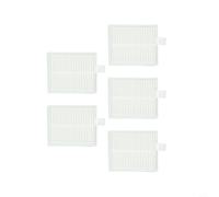 5 Pack Filters Fit For Conga 7490 X-Treme, 7490 Genesis Vacuum Cleaner, 75 * 61 * 9mm, Filter Dust, Filter The Exhaust Air, Protect The Vacuum Cleaner Motor