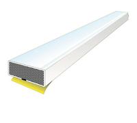5 PACK Fire Door Seal Strip 2100 x 10 x 4mm Intumescent Fire Stop White