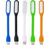 5 Pack Flexible USB LED Light Lamp Portable Night Light Reading Lamp for Laptop, Portable Computer Keyboard and Other USB Devices with Adjust Angle