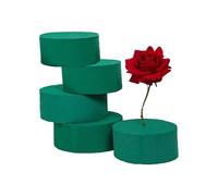 5-Pack Floral Foam Rounds, Styrofoam Blocks for Fresh & Artificial Flowers, Wedding & Home Decor Floral Arrangement Supplies, Easy-Cut Oasis Floral Foam for Florists and DIY Bouquets (5)